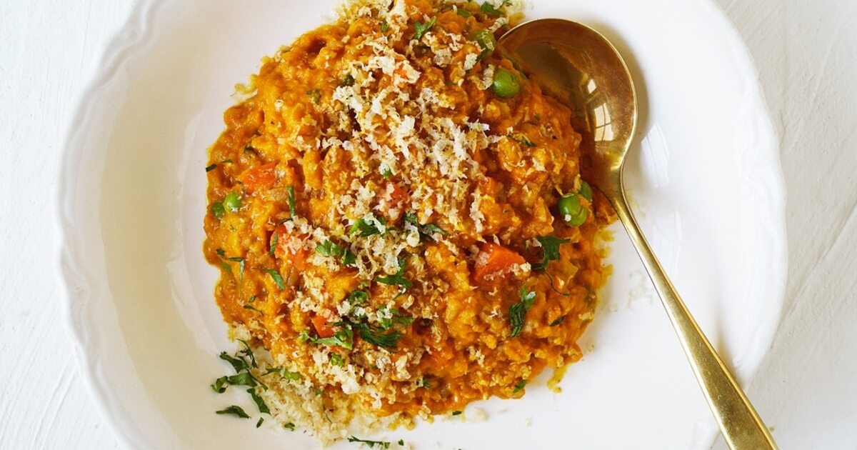 Italian-Inspired Walnut Farro Risotto