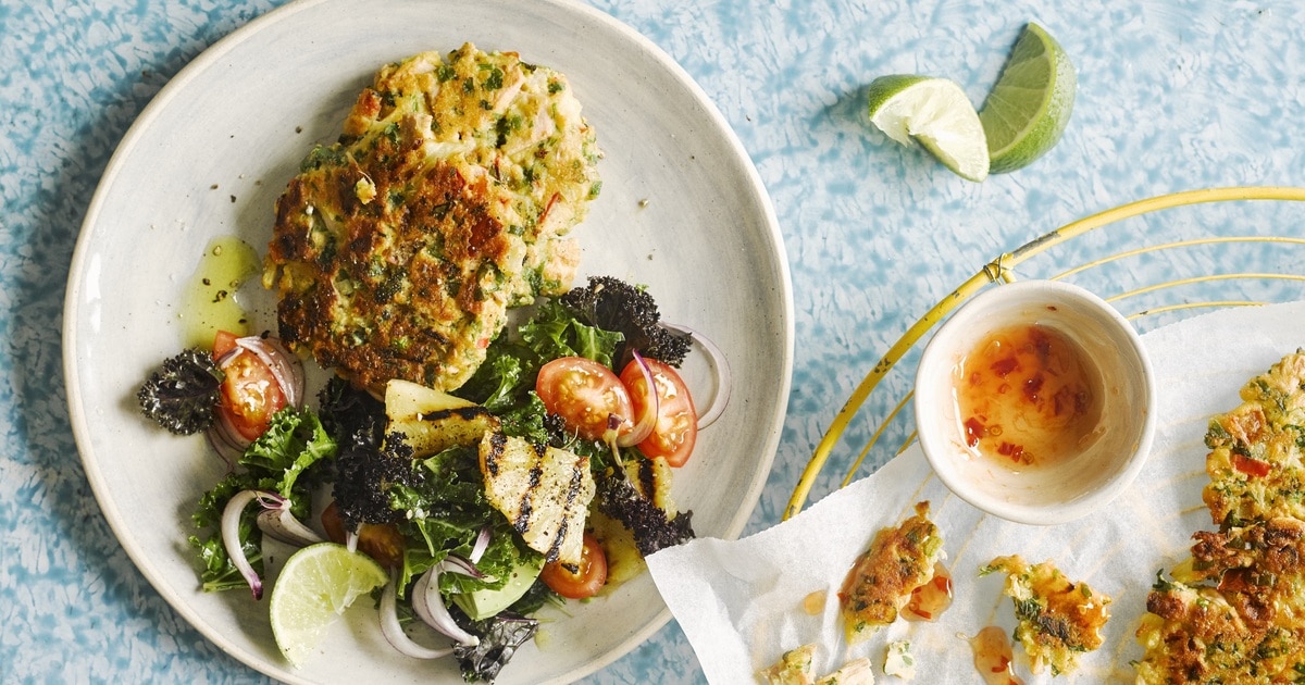 Fried Caribbean Jackfruit Fritters