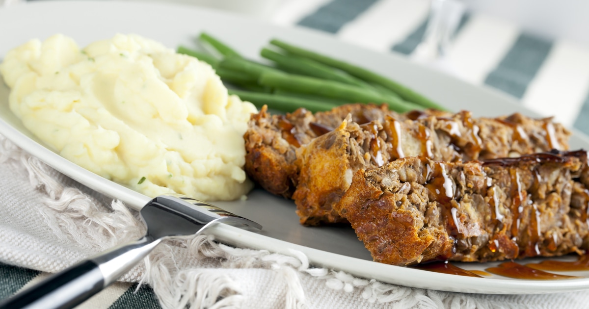 High-Protein Plant-Based Lentil Loaf
