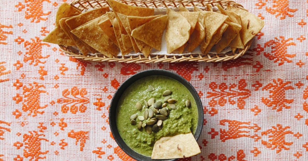 Pumpkin Seed Chile Dipping Sauce