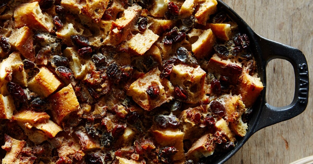 Vegan Chai-Spiced Bread Pudding