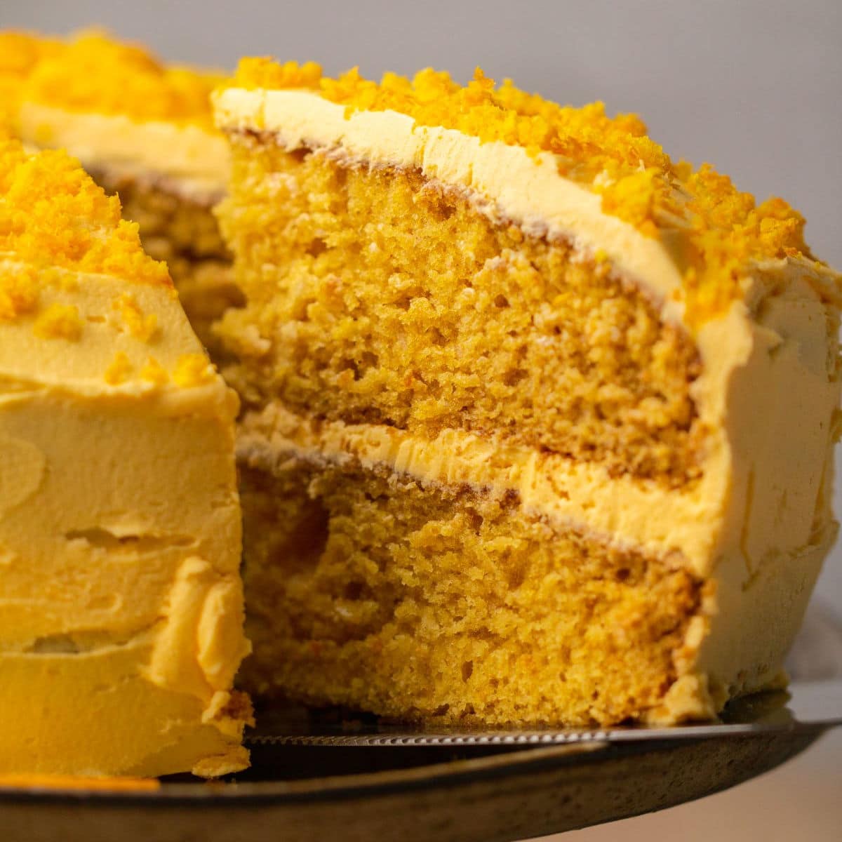 Vegan Orange Buttercream Frosting